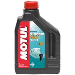 Масло MOTUL Outboard Tech 4T 10W40 (2л) 101748/106368