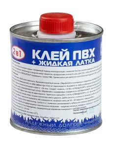Клей ПВХ, бесцветный,250 мл Reaktor