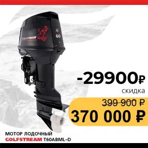 Мотор лодочный GOLFSTREAM T60ABML-D