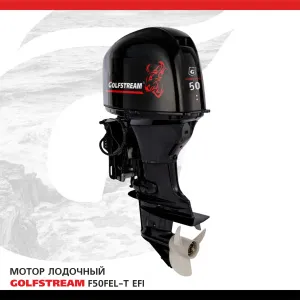 Мотор лодочный GOLFSTREAM F50FEL-T-EFI