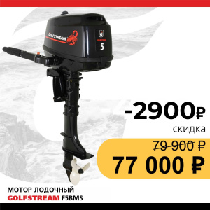 Мотор лодочный GOLFSTREAM F5BMS