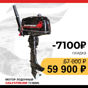 Мотор лодочный GOLFSTREAM TC5BMS