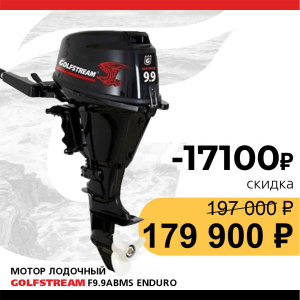 Мотор лодочный GOLFSTREAM F9.9ABMS Enduro