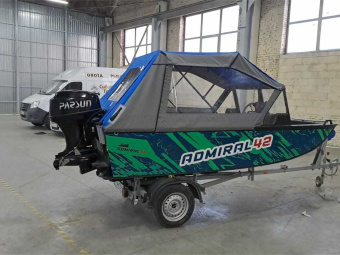 Лодка ПНД ADMIRAL Тайшет 400 Pro(6)